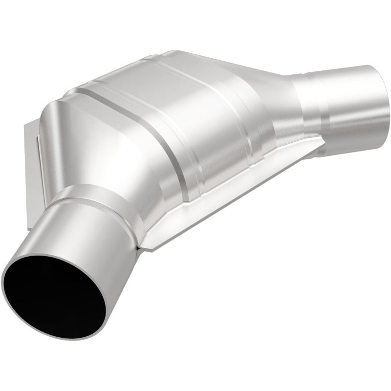 MagnaFlow Universal Catalytic Converter 2.25 Angled In/Out