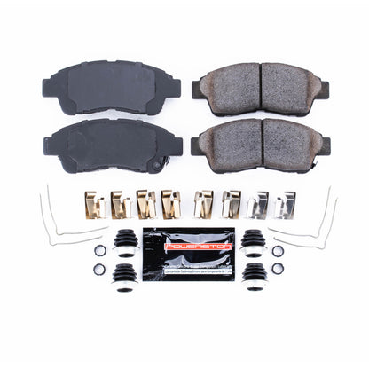 PowerStop Power Stop 93-97 Geo Prizm Front Z23 Evolution Sport Brake Pads w/Hardware
