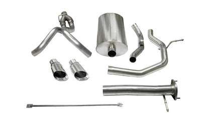 CORSA Performance Corsa 2005-2006 Chevrolet SSR 5.3L V8 Polished Sport Cat-Back Exhaust