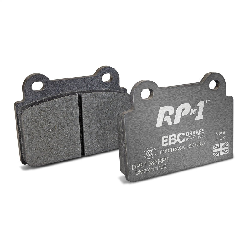 EBC Racing 08-16 Mitsubishi Lancer Evo X RP-1 Race Rear Brake Pads