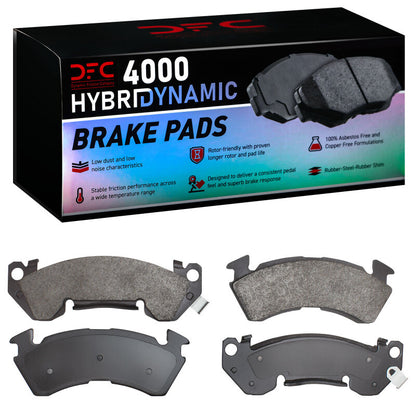 DFC 90-96 Chevrolet Impala Front 4000 Hybridynamic Brake Pads