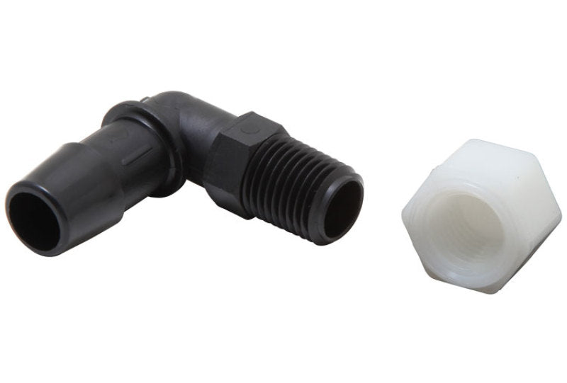 K&N Engineering K&N Air Filter Vent Kit - White - 90 Degree Plastic 0.50in Flange 1.75in H 1.75in L