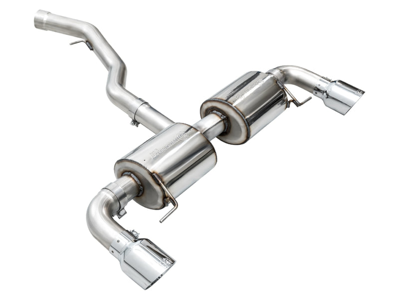 AWE Tuning 19-23 BMW 330i / 21-23 BMW 430i Base G2X Touring Axle-Back Exhaust - Chrome Silver