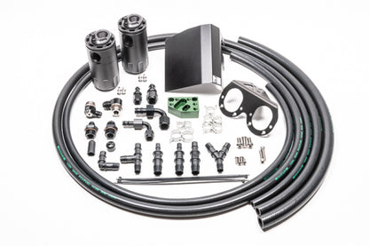 Radium Engineering Radium 02-21 Subaru EJ-Series Fluid Lock Turbo Dual Catch Can Kit