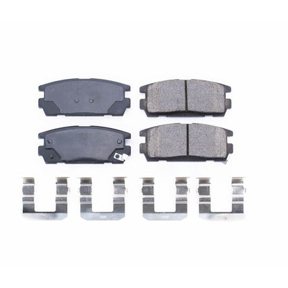 PowerStop Power Stop 12-15 Chevrolet Captiva Sport Rear Z17 Evolution Ceramic Brake Pads w/Hardware