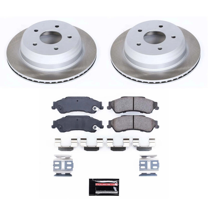 PowerStop Power Stop 2003 GMC Sonoma Rear Semi-Coated Rotor Kit