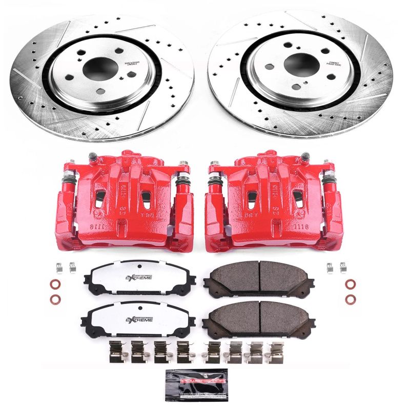 PowerStop Power Stop 16-21 Lexus RX450h Front Z36 Truck & Tow Kit w/Cals
