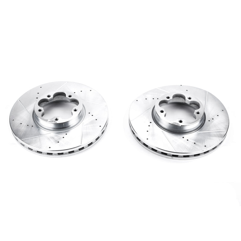 PowerStop Power Stop 15-19 Ford Transit-350 HD Front Evolution Drilled & Slotted Rotors - Pair