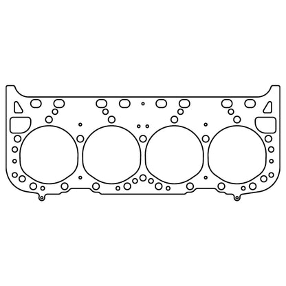 Cometic Gasket Cometic GM LT1/LT4 Gen-II SB V8 .066in MLS Cyl Head Gasket-4.060in Bore-w/ Valve Pocketed Bores