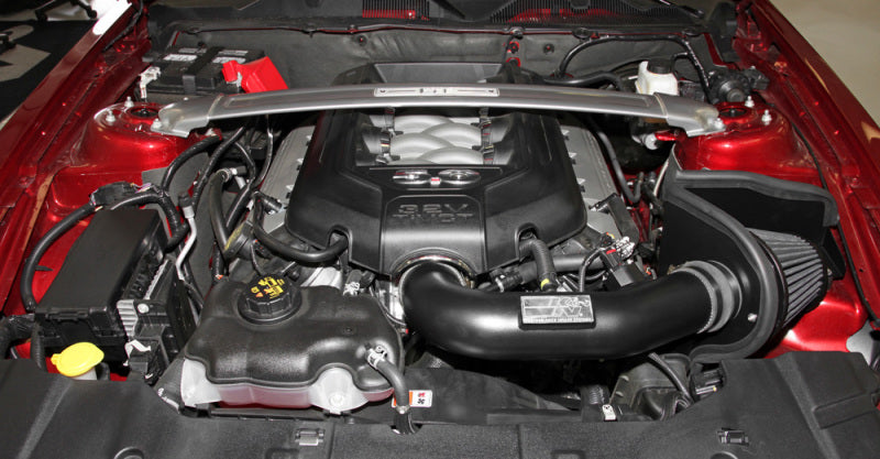 K&N Engineering K&N 11-14 Ford Mustang GT 5.0L V8 Black Performance Intake Kit