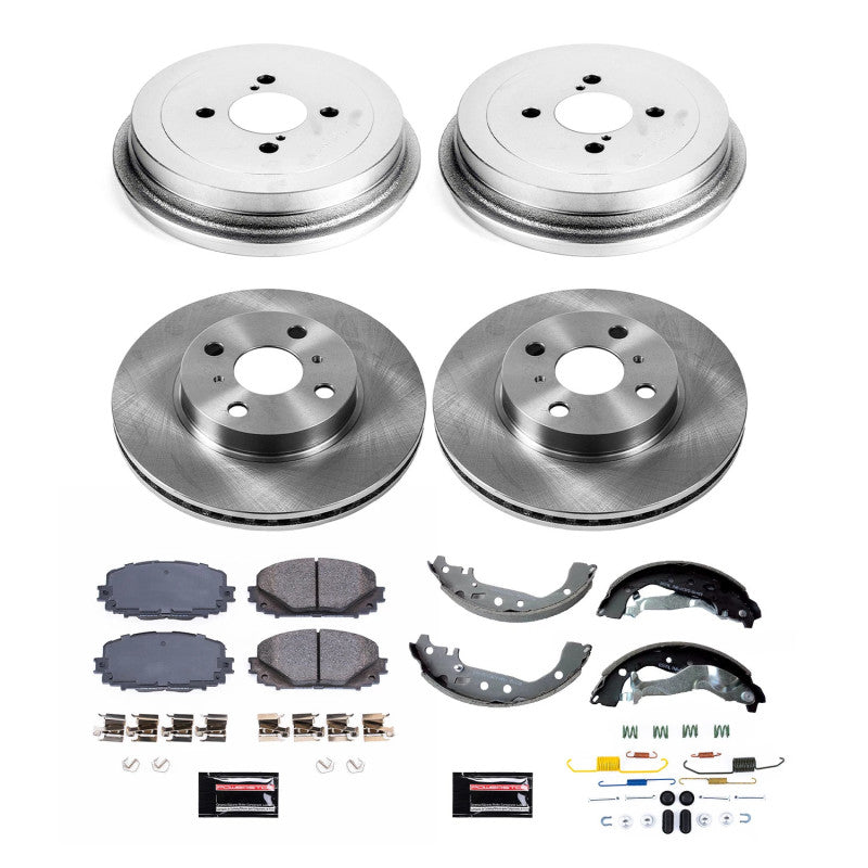 PowerStop Power Stop 15-18 Toyota Yaris Front & Rear Autospecialty Brake Kit