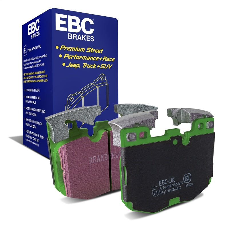 EBC 2017+ BMW 530 2.0L Turbo (G30) Greenstuff Front Brake Pads