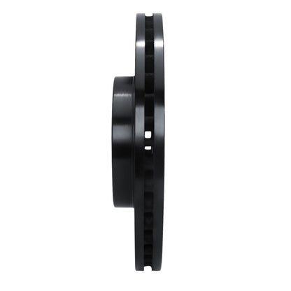 R1 Concepts R1 09-15 Toyota Corolla (Mexico) Front Left Drilled & Slotted Black Brake Rotor