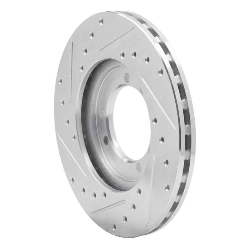 R1 Concepts R1 92-04 Hummer H1 Rear Right Front Right Drilled & Slotted Silver Brake Rotor