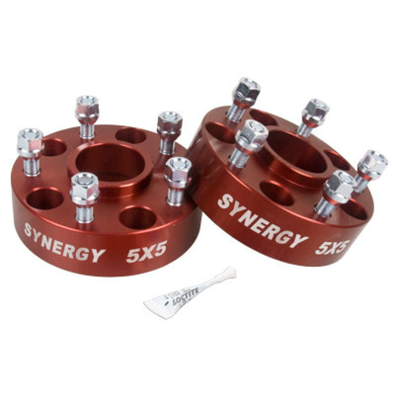 Synergy Mfg Synergy Jeep Hub Centric Wheel Spacers 5x5-1.75in Width 1/2-20 UNF Stud Size