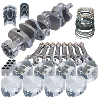 Eagle Chevy 454 1Pc 4.000in Crank 6.135in I-Beam Rods 18.3cc 4.350in Pistons Rotating Assembly