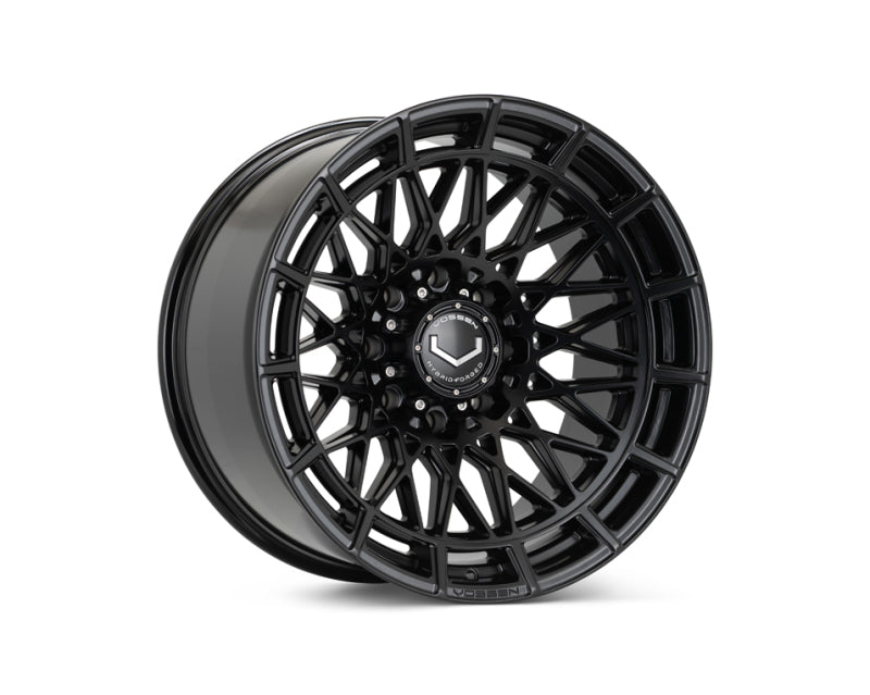 Vossen HFX-3 20x10 - 8x180 - ET18 - Super Deep Face - 124.3 - Satin Black Wheel