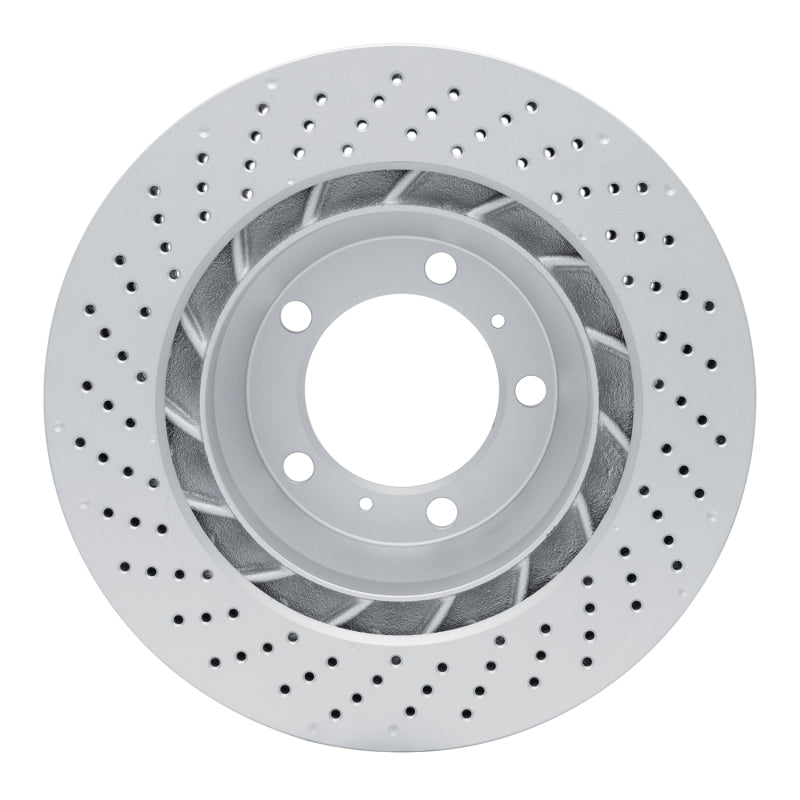 DFC 12-16 Porsche 911 Right Rear Drilled Brake Rotor
