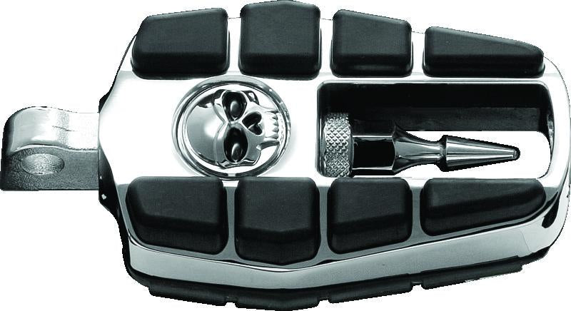 Kuryakyn Zombie Pegs With Male Mount Chrome