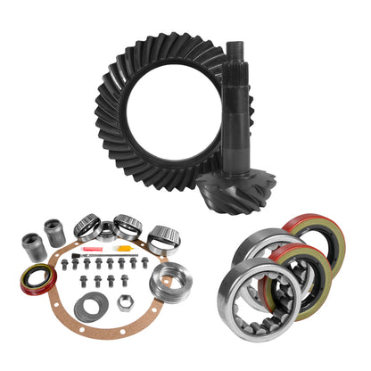 Yukon Gear & Axle Yukon Gear 8.875in GM 12T 3.42 Rear Ring & Pinion Install Kit Axle Bearings and Seals