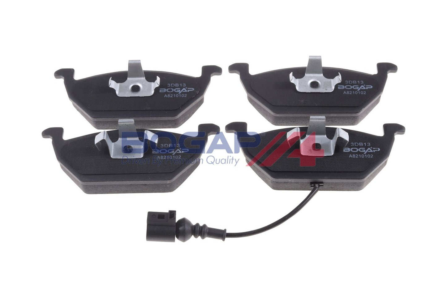 BOGAP A8210102 Brake Pad Set, Disc Brake | ML Performance Car Parts
