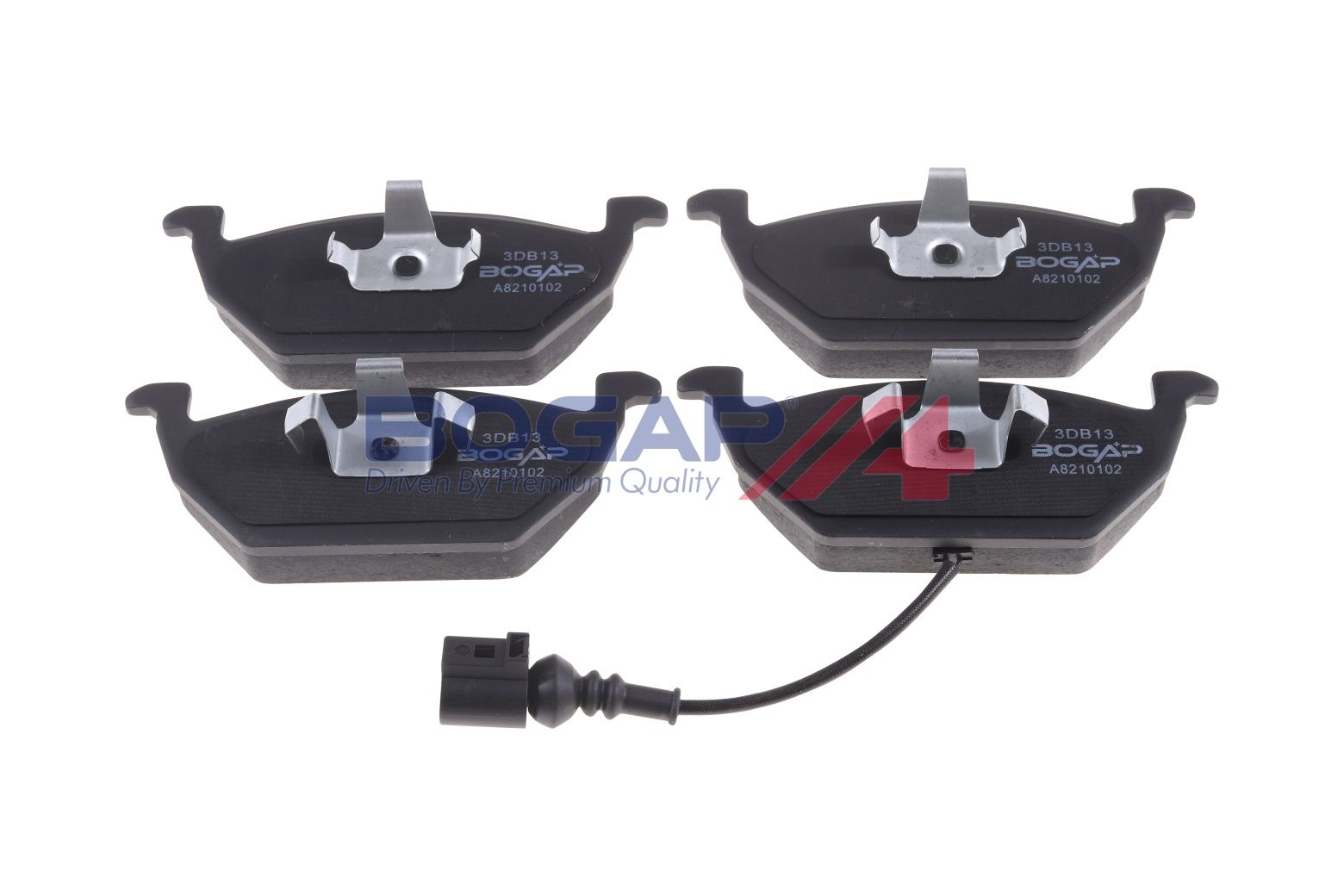BOGAP A8210102 Brake Pad Set, Disc Brake | ML Performance Car Parts