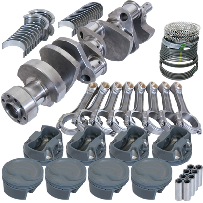 Eagle Chevy LT1350 1Pc 3.750in Crank 6.000in I-Beam Rods -16cc 4.060in Pistons Rotating Assembly