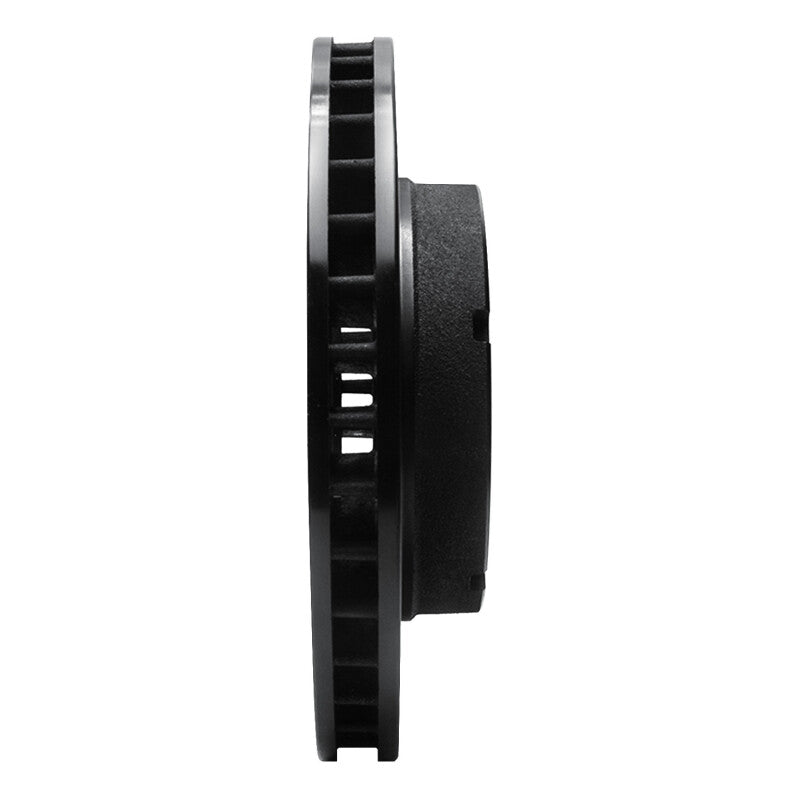 R1 Concepts R1 80-93 Dodge W100 Front Right Drilled & Slotted Black Brake Rotor