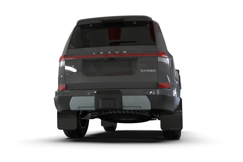 Rally Armor 24-26 Lexus GX-550 Overtrail Black UR Mud Flap Dark Green Logo