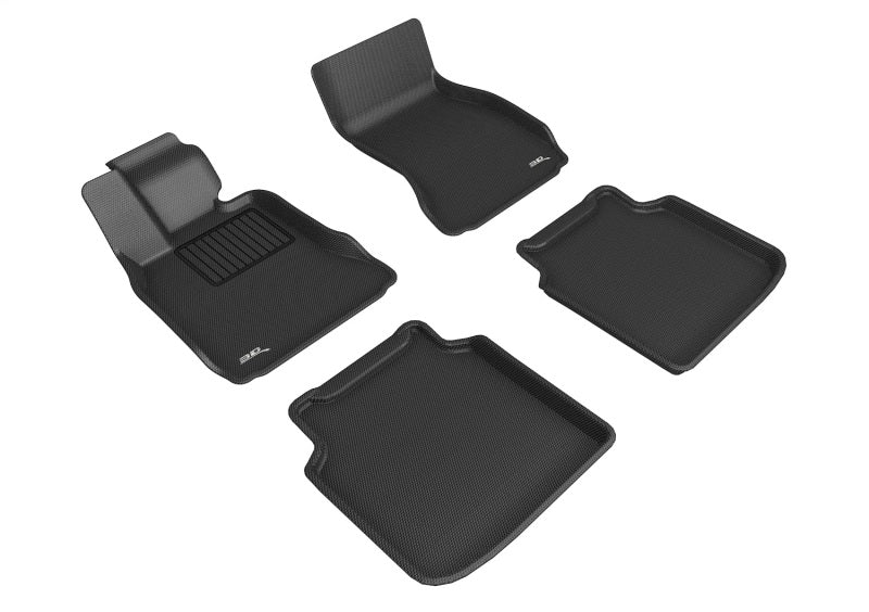 3D MAXpider 09-12 BMW 7 Series LI (F02) RWD Kagu Black Full Set