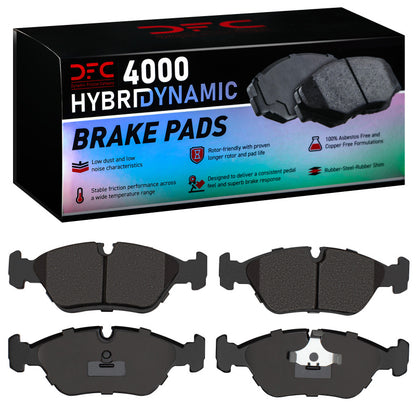 DFC 82-93 Porsche 928 Front 4000 Hybridynamic Brake Pads