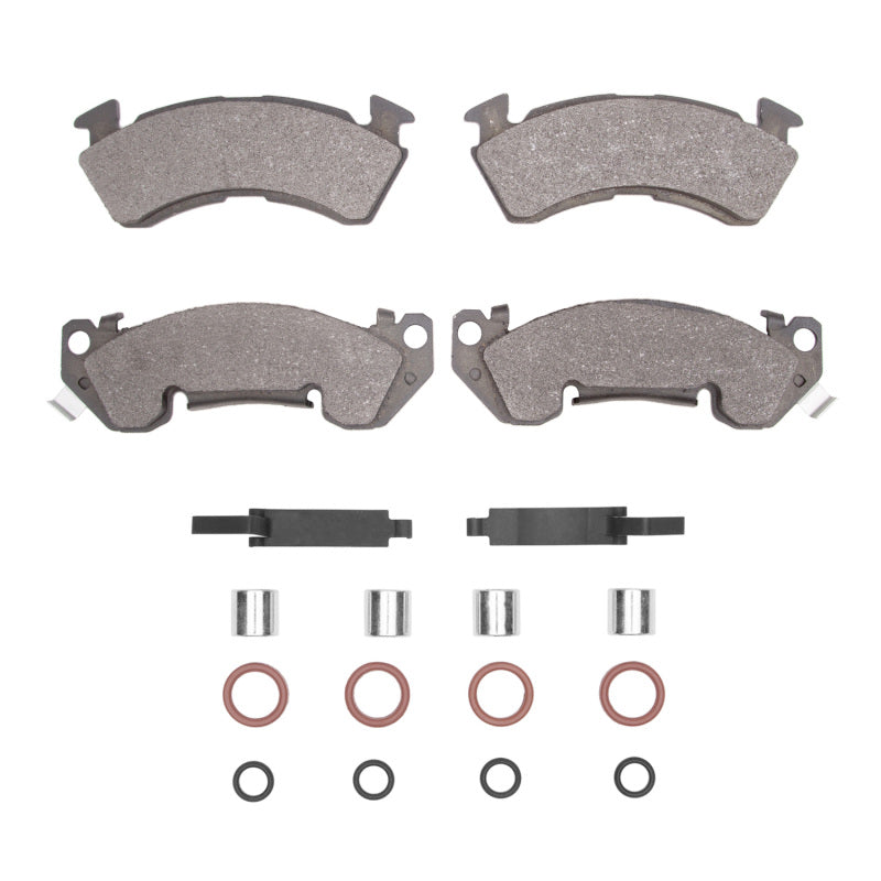 R1 Concepts R1 90-96 Buick COMMERCIAL CHASSIS Front Semi Met Pads & Hardware Kit