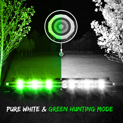 XKGLOW XK Glow RGBW Light Bar High Power Offroad Work/Hunting Light w/ Bluetooth Controller 14In