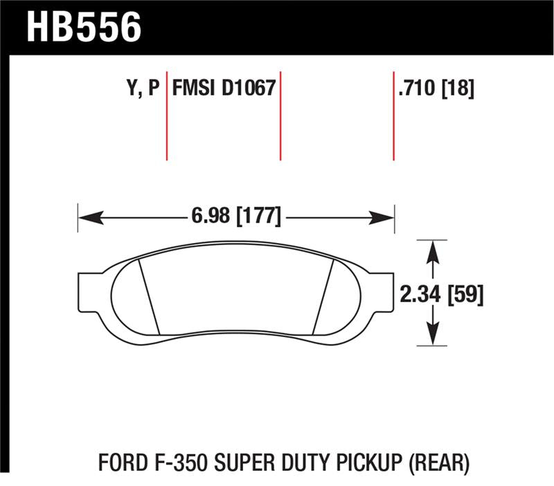 Hawk Performance Hawk LTS Street Brake Pads