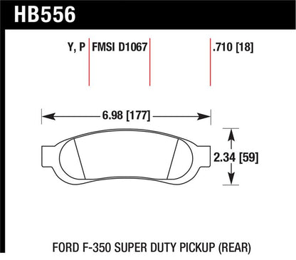 Hawk Performance Hawk LTS Street Brake Pads