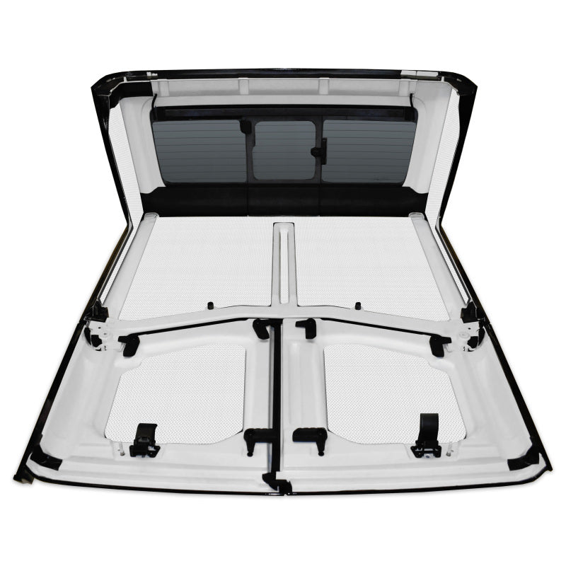 DEI 20-22 Jeep Gladiator JT 4-Door Boom Mat Complete Headliner Kit - 7 Piece - White