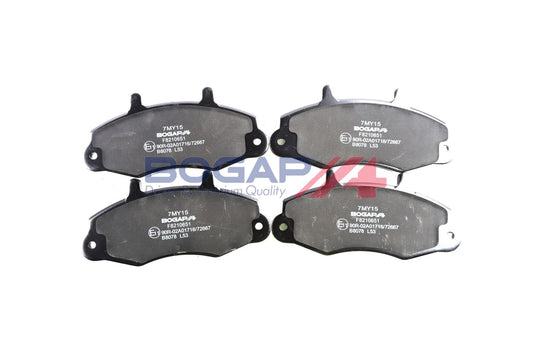 BOGAP F8210651 Brake Pad Set, Disc Brake | ML Performance Car Parts
