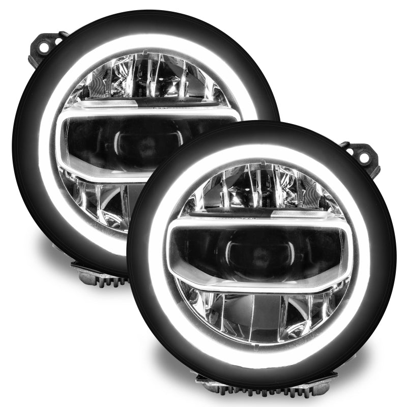 ORACLE Lighting Oracle Jeep Wrangler JL/JT RGB+W Headlight DRL Kit - ColorSHIFT w/ Simple Controller
