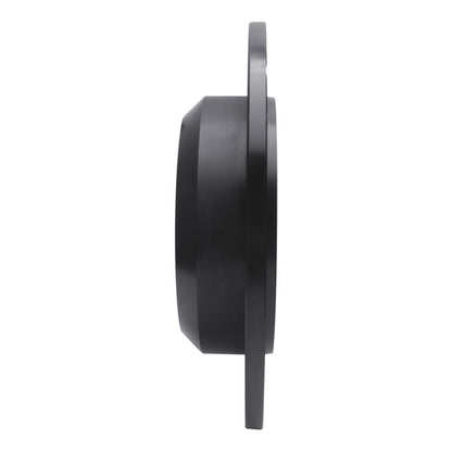 R1 Concepts R1 18-25 Jeep Wrangler Rear Right Drilled & Slotted Black Brake Rotor
