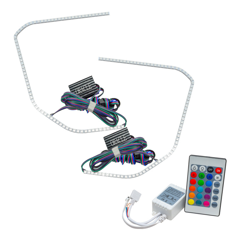 ORACLE Lighting Oracle GMC Yukon 15-20 Halo Kit - ColorSHIFT w/ Simple Controller