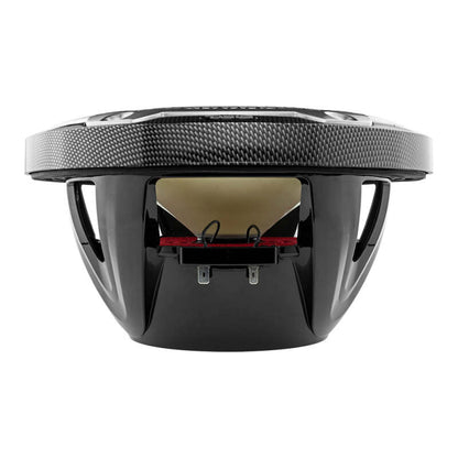 DS18 NXL-M Series Speaker w/ RGB LED Lights 10in 2-Way 200 Watts RMS 4 ohm Black Carbon Fiber