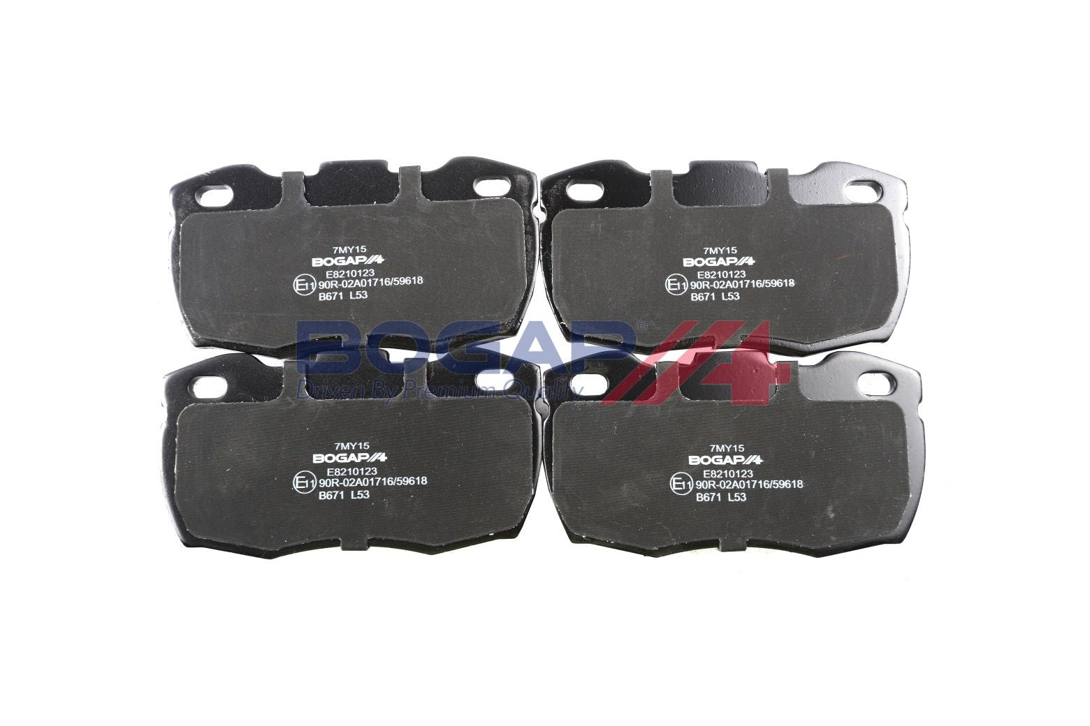 BOGAP E8210123 Brake Pad Set, Disc Brake | ML Performance Car Parts