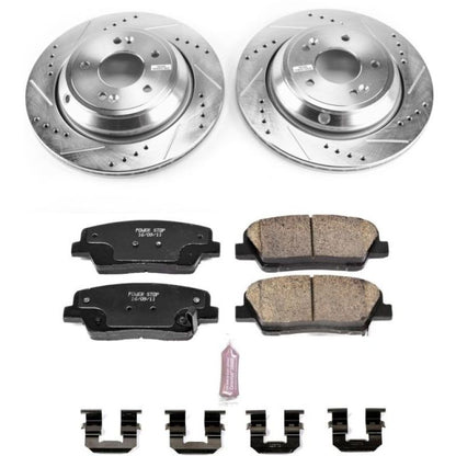 PowerStop Power Stop 11-16 Hyundai Equus Rear Z23 Evolution Sport Brake Kit