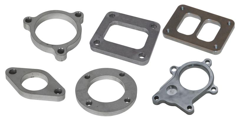 Vibrant T3 Turbo Discharge Flange (5 Bolt) for External Wastegate applicationsT304 SS 1/2in Thick