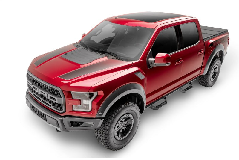 N-Fab Predator Pro Step System 15-17 Ford F-150 / Raptor SuperCrew - Tex. Black