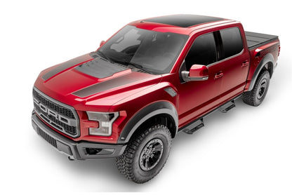 N-Fab Predator Pro Step System 15-17 Ford F-150 / Raptor SuperCrew - Tex. Black