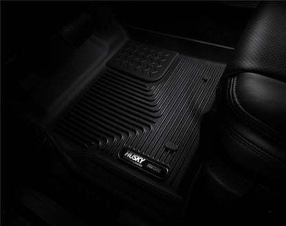Husky Liners 11-22 Dodge Durango / 11-14 Jeep Grand Cherokee X-Act Contour Blk 2nd Seat Floor Liners