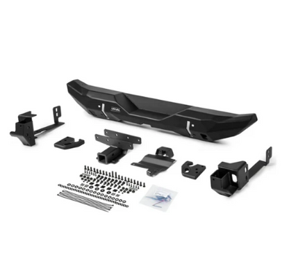 Rival 4x4 Rival 2018-2026 Jeep Wrangler JL  Rear Aluminum Stubby Bumper