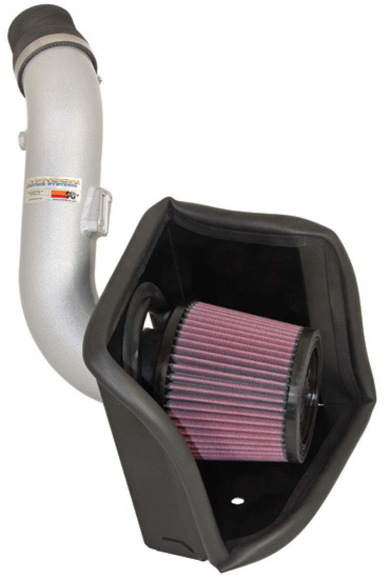 K&N Engineering K&N 06-09 Ford Fusion V6-3.0L Silver Typhoon Short Ram Intake