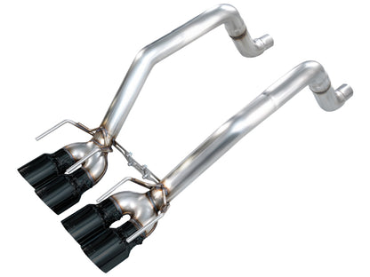 AWE Tuning 05-07 C6 Chevrolet Corvette 6.0L Track Edition Axle-Back Exhaust w/ Diamond Black Tips